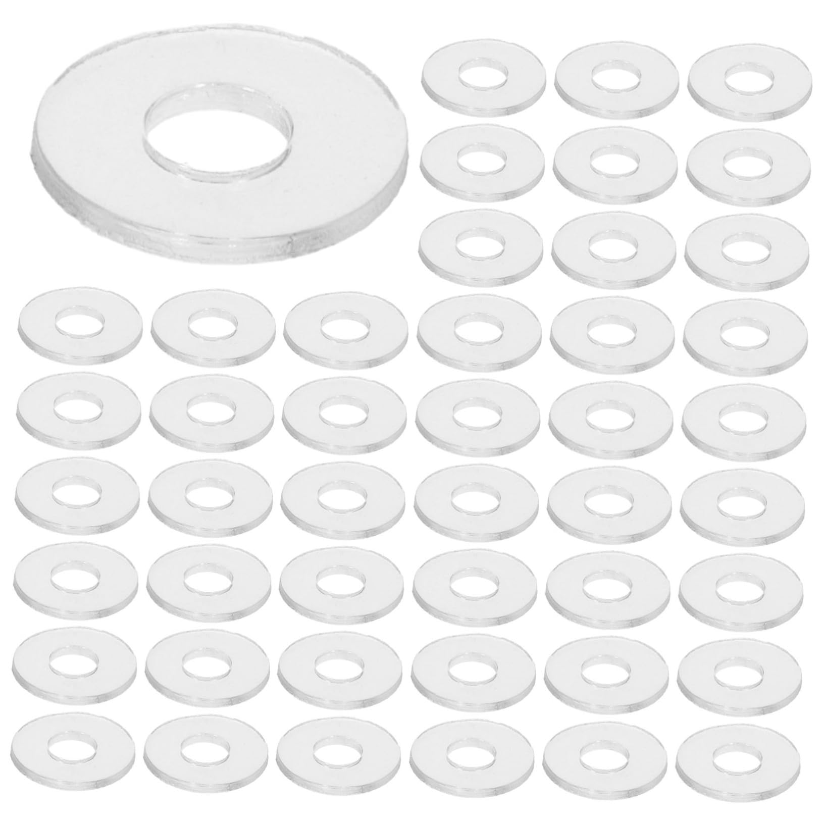 GLEAVI 2500piezas Arandelas De Vinilo Para Tornillos Gomas Planas De Reemplazo Aislantes y Antideslizantes Para Manijas De y Reparaciones