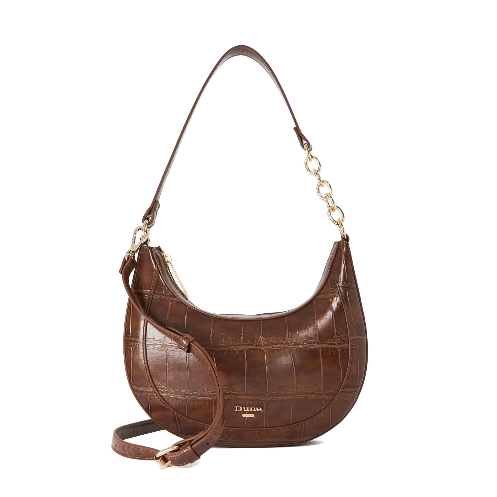 Dune London Women's Brown 'Diversion' Shoulder Bag In