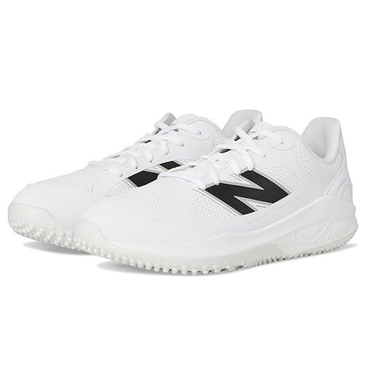 New Balance Men's Fresh Foam 3000 V5 Turf-Trainer Baseball Shoe, Royal/White, 9.5