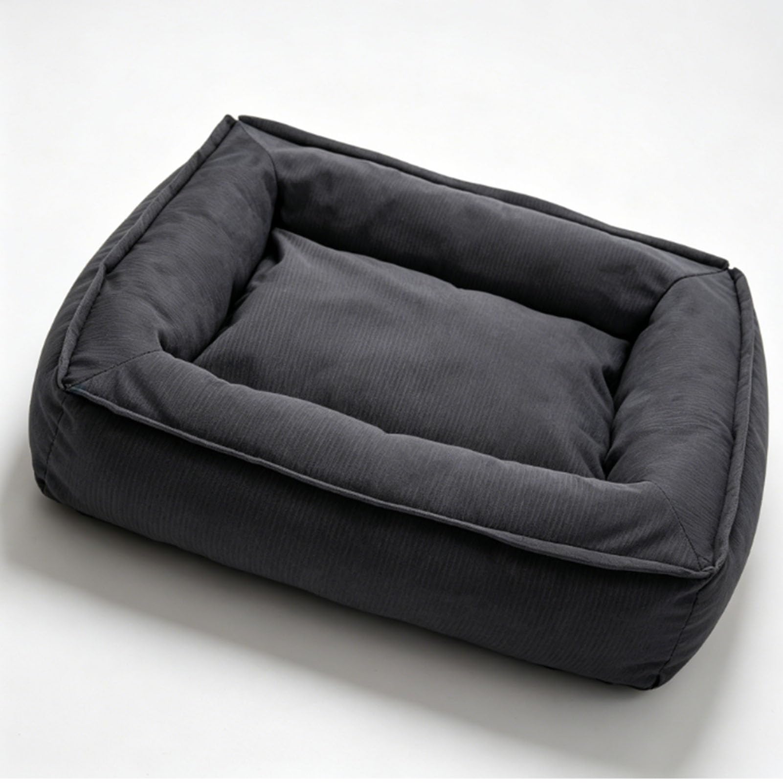 Hundezubehör und Bequemes Haustier-Katzenbett, Sofazubehör, Hundebox-Auflage, Couch für den Innenbereich, Hundekühlbett, Weiches, Kühlendes Katzensofa (75 x 58 x 13 cm/29,53 22,83 5,12