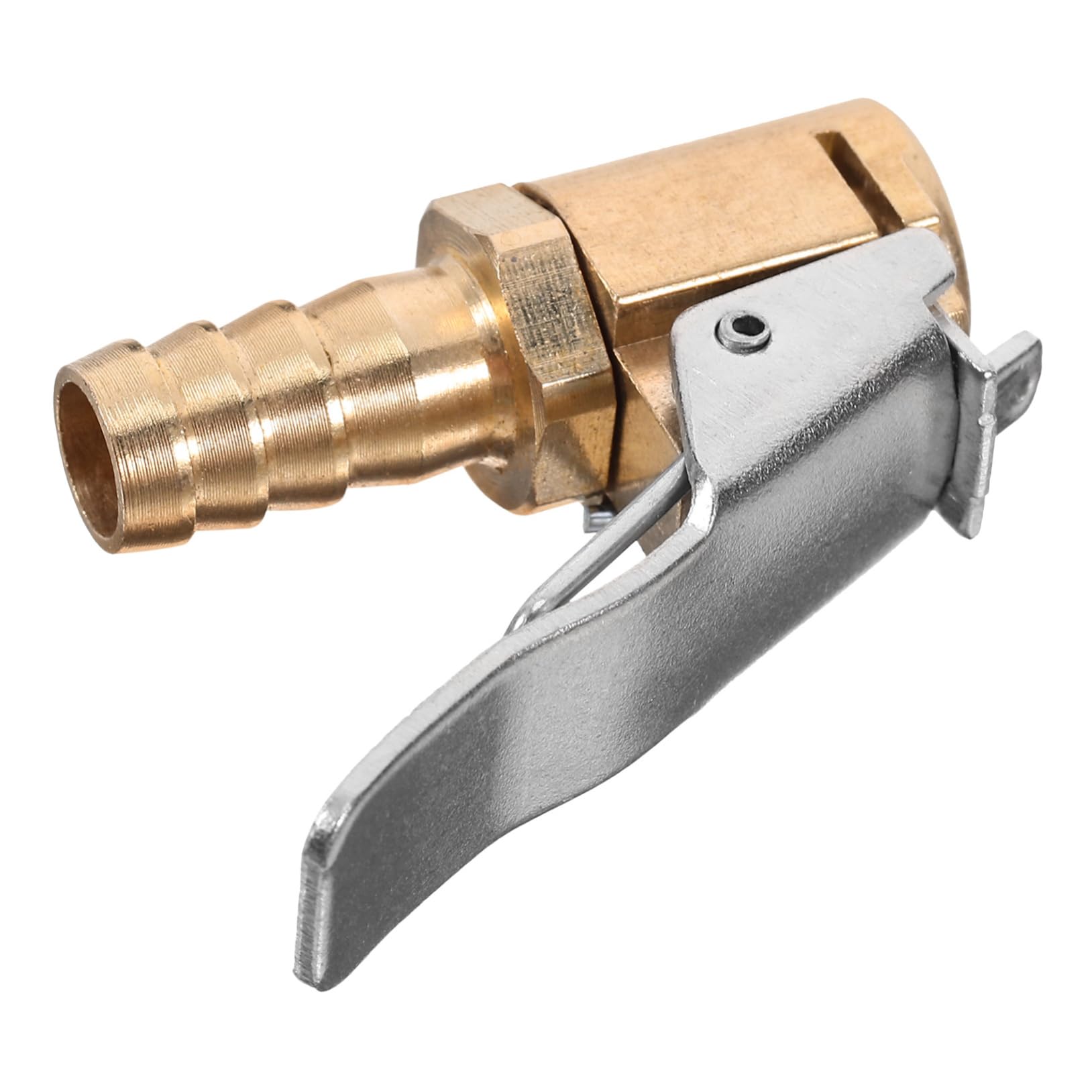 STOBAZA Car Tire Inflator Chuck Adapter Thread Locking Clip Air Chuck Kit for Vehicle Tire Pump Hose Heavy Duty Tire Inflate Locking Chuck Tool