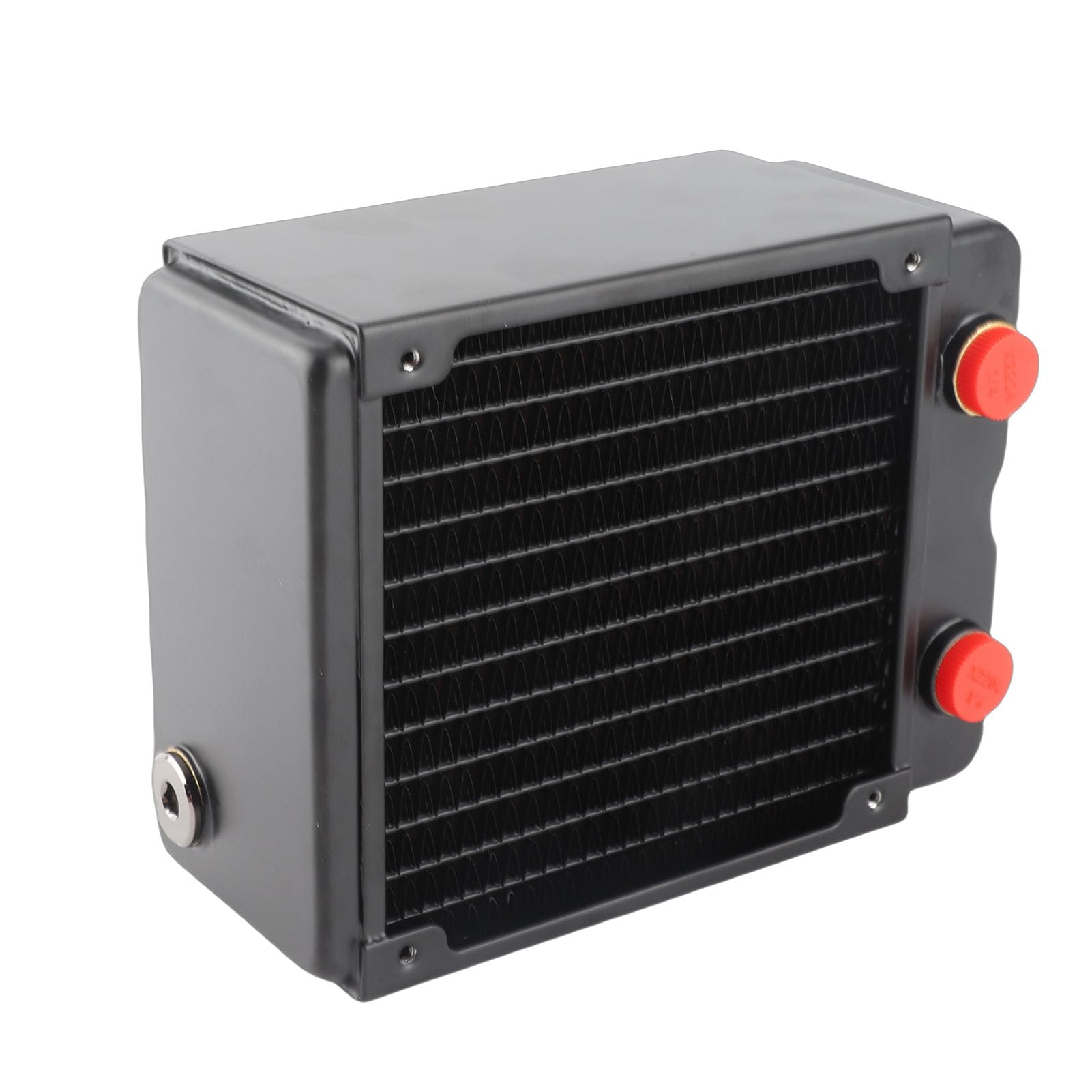 Radiatore di Raffreddamento Ad Acqua per Computer Dissipatore di Calore in Rame a 3 Strati Efficiente per Giochi e Uso Industriale 120 Mm 14