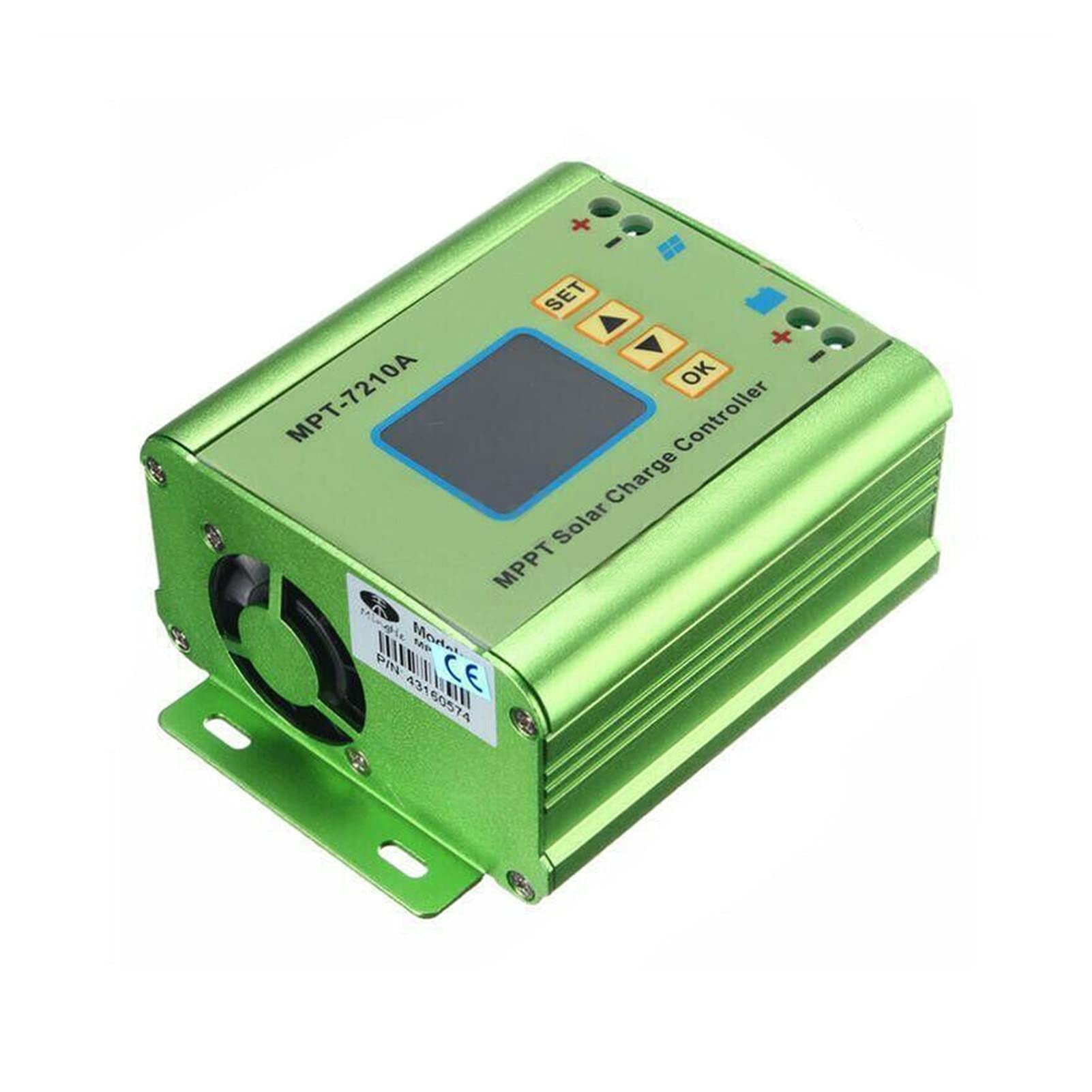Contrôleur MPPT 10A régulateur solaire multi-tension pour système autonome de 24V à 72V