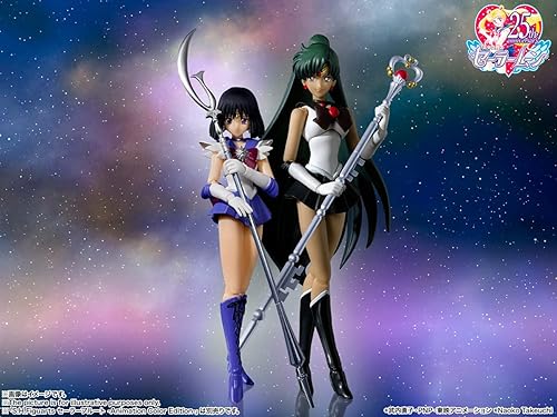 Miniatura 7 de TAMASHII NATIONS - Pretty Guardian Sailor Moon S - Sailor Saturn -Animation Color Edition, Bandai Spirits S.H.Figuarts Figura de acción