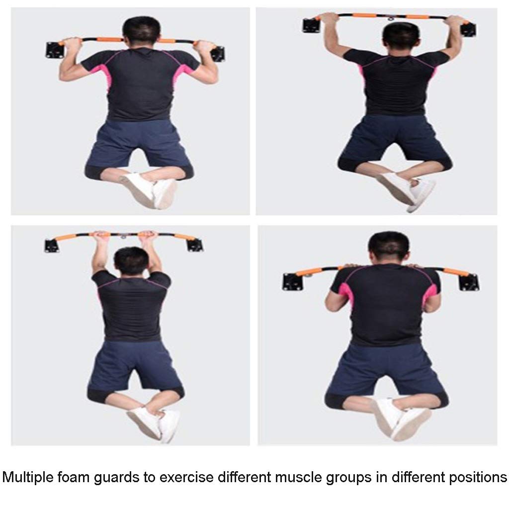 Barra orizzontale da parete per trazioni, fascia di resistenza per corridoio, attrezzatura da allenamento, per allenamento muscolare di tutto il corpo maschile e femminile, portata 250 kg