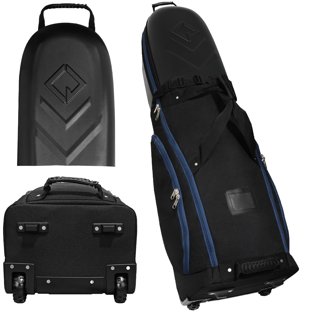 CaddyDaddy Enforcer Golf Travel Bag Cover with Hard Case Top