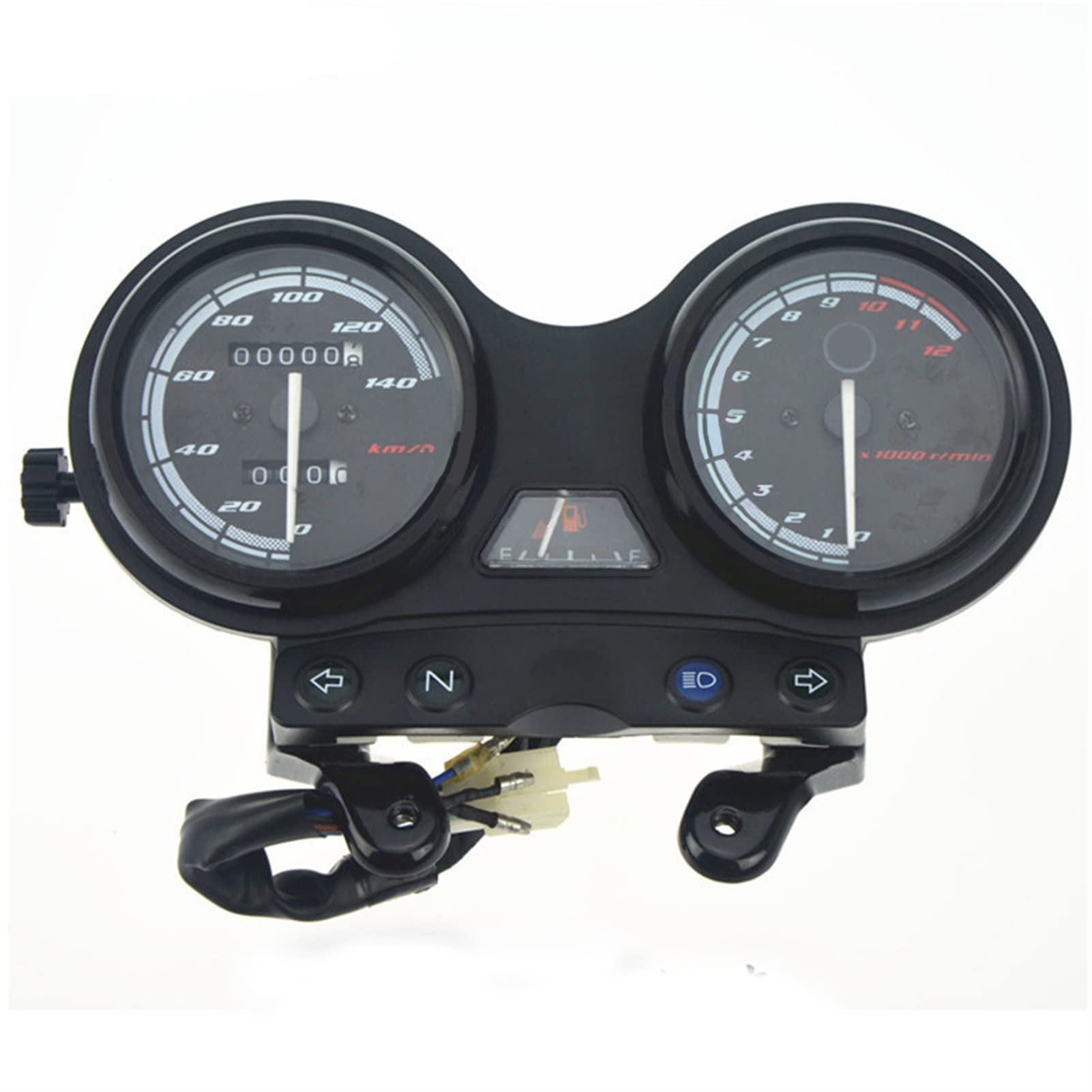 Contachilometri for motocicletta, for, YBR125 YBR 125 2005-2009 Euro II Contachilometri for moto Strumento contagiri Contagiri Misuratore per motociclette