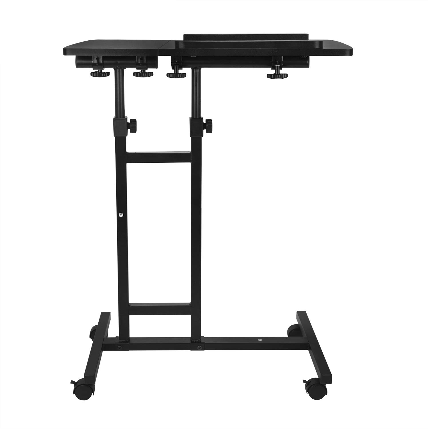 Buy Overbed Table Rolling Laptop Table Over Bed Desk Lap Desk for