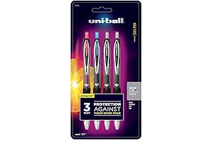 uni-ball® 207® Retractable Fraud Prevention Pens for Checks
