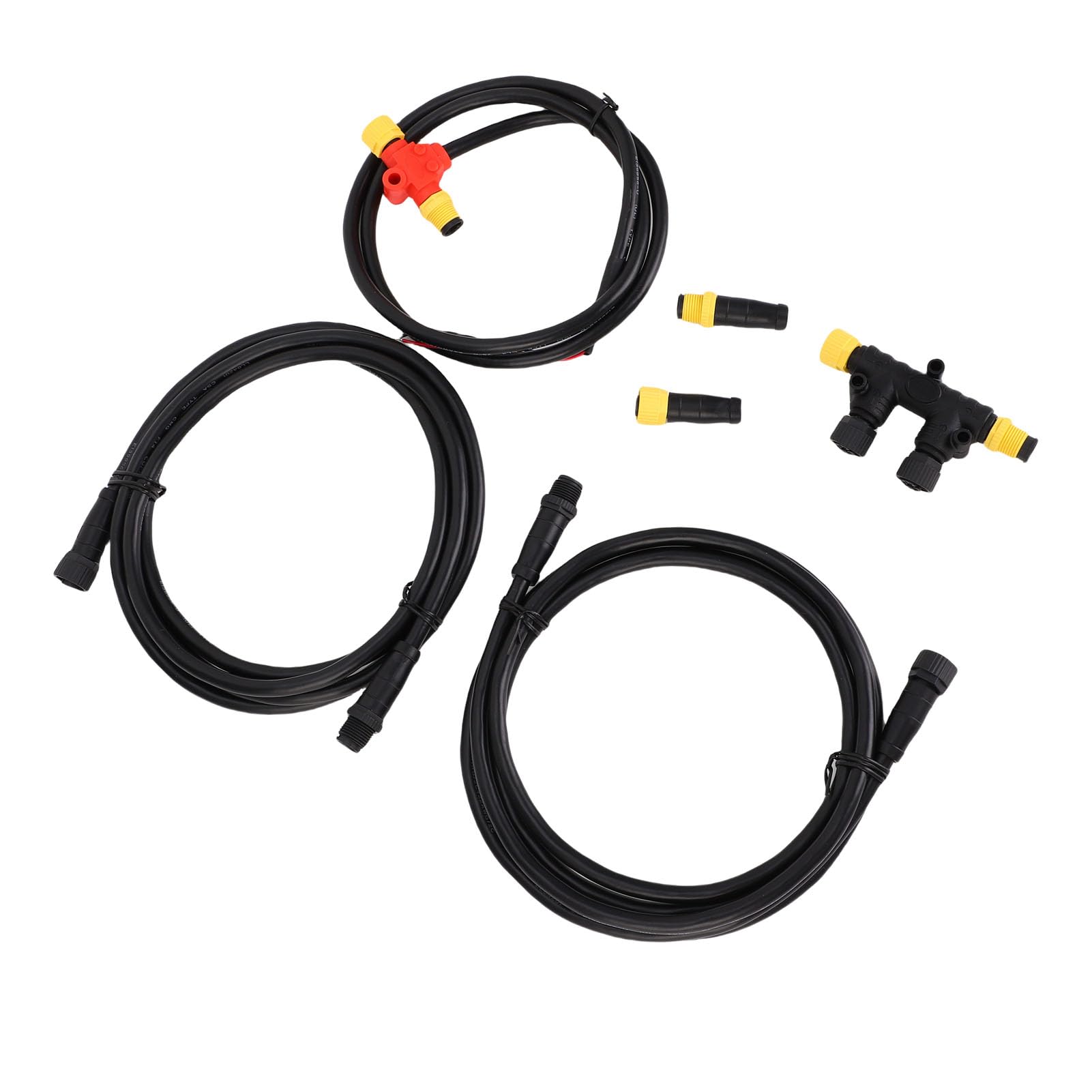 Kit de Inicio NMEA 2000, Cables Troncales de Grado Marino para Monitoreo de Datos del Motor, Plug and Play para Lowrance y Simrad