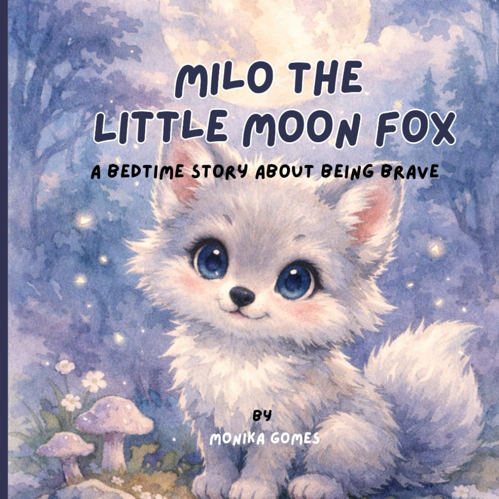 Milo the Little Moon Fox: A Heartwarming Bedtime Story About Bravery, Overcoming Fear, and Finding Your Inner Light (Ages 3–6) (Milo the little moon fox series)