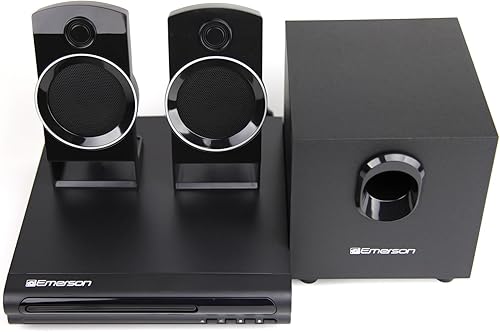 Miniatura 2 de Emerson ED-8050 2,1 canales reproductor de DVD de cine en casa y sistema de sonido envolvente de altavoz