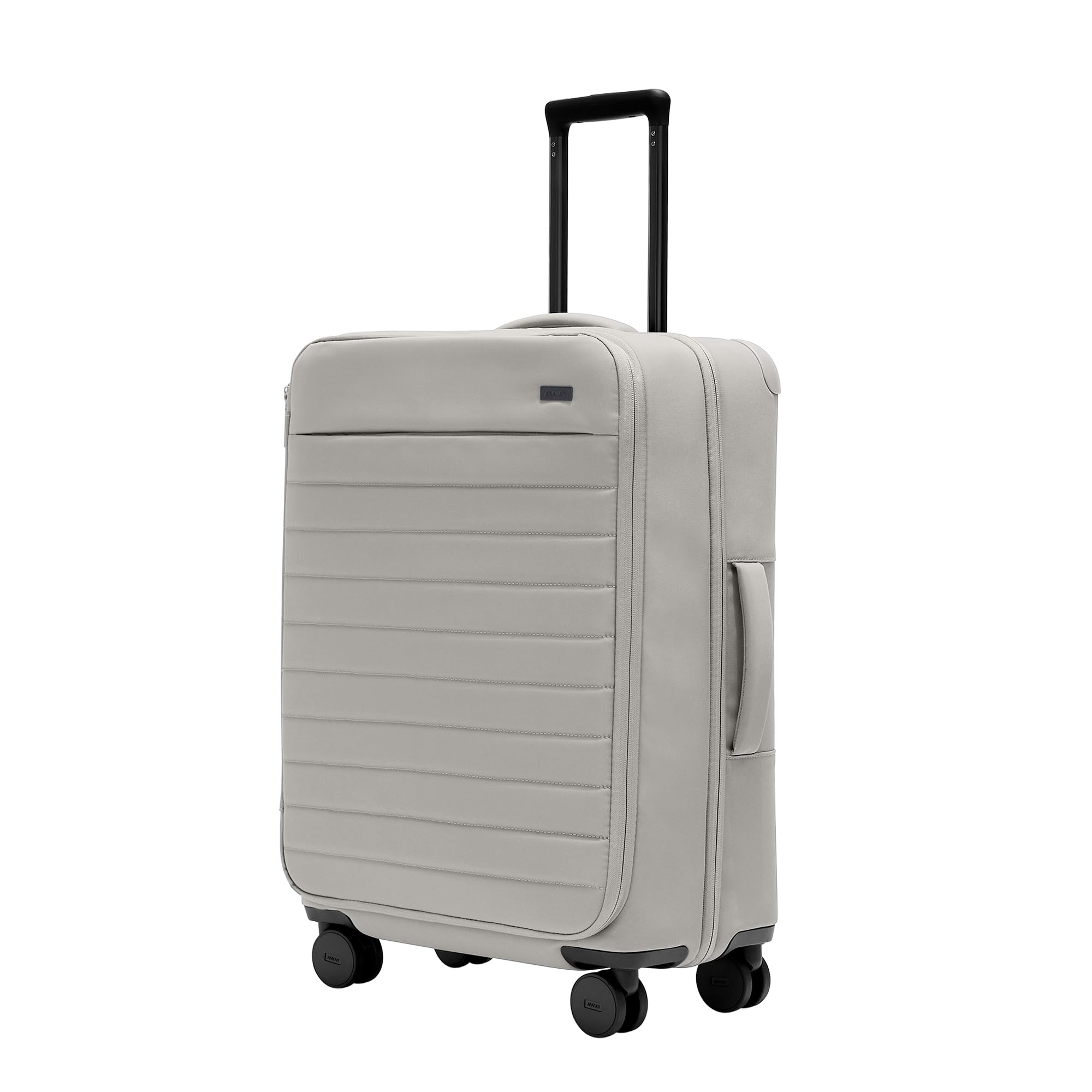 Away Softside Medium Checked Suitcase, 26 Inch Lightweight, Expandable Luggage For Men & Women, Durable Nylon Exterior, TSA Approved Lock, Ideal For