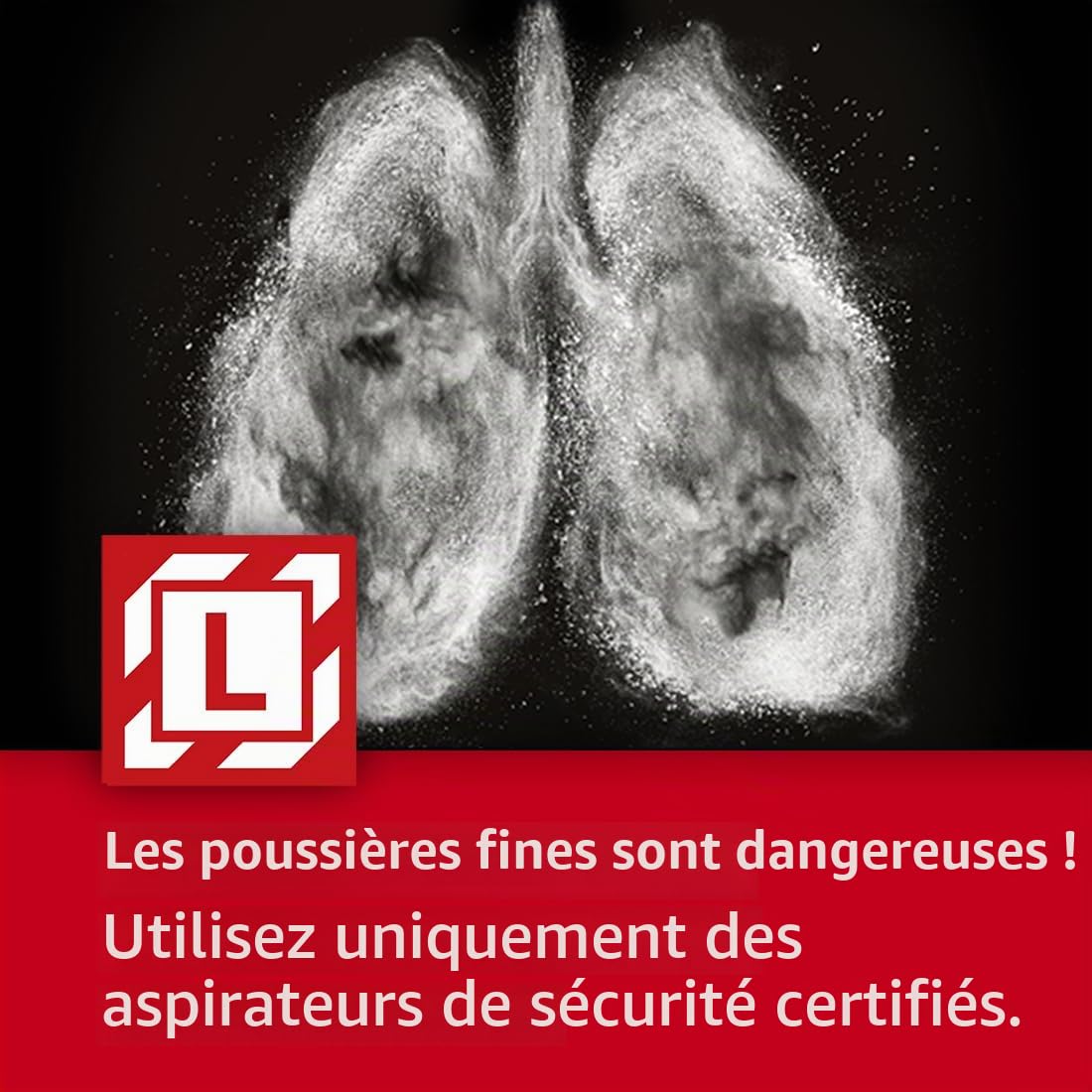MENZER Dustfree Système de Ponçage LHS 225 + VCL 530 PRO | Antistatic, pour la Construction à sec, Ponceuse Girafe, Aspirateur Industriel Eau et Poussière