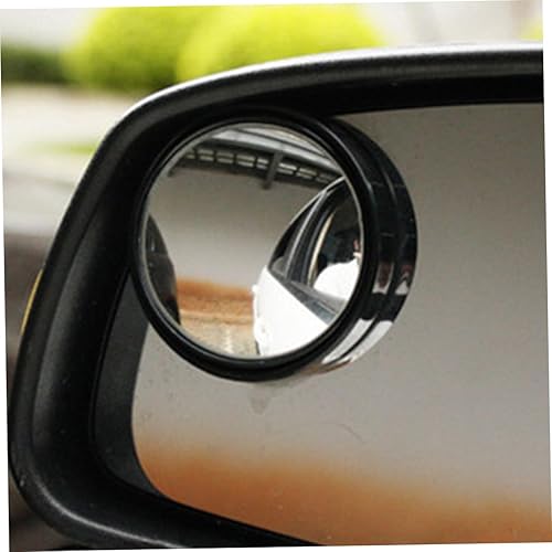 Miniatura 3 de CALLARON Espejo retrovisor redondo de gran angular para automóvil, espejo ciego de punto ciego, espejo trasero para automóvil, accesorios de espejo