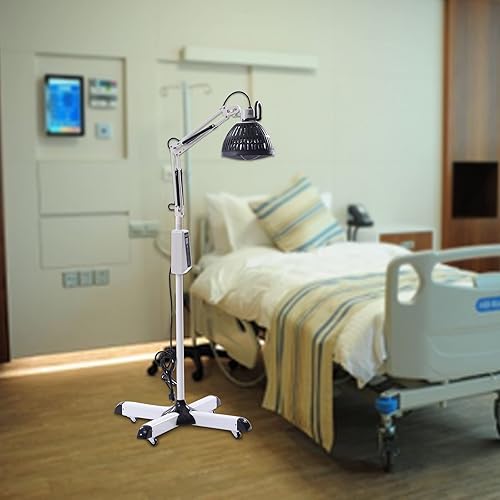 Miniatura 3 de Lámpara de calor infrarrojo lejano de 300VA 110V TDP, lámpara de terapia mineral, dispositivo de calefacción para el hogar, hospital, clínica,