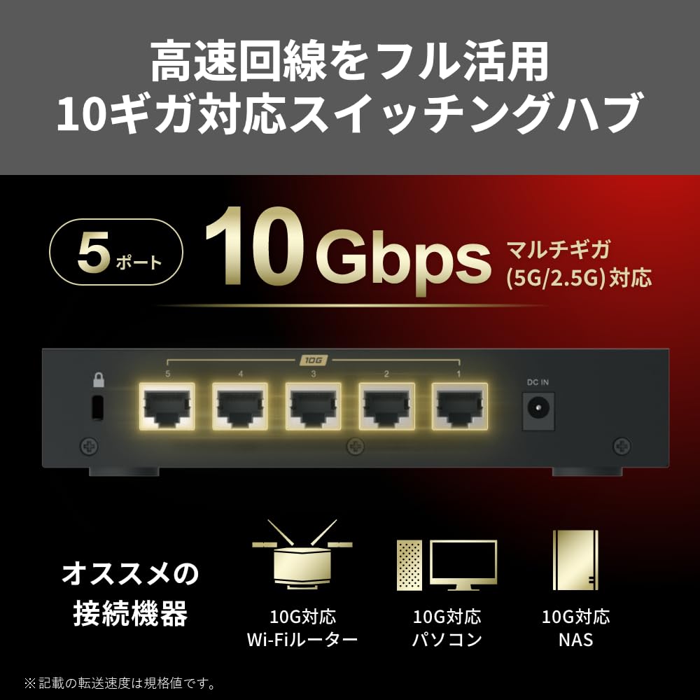 Amazon.co.jp: 【Amazon.co.jp限定】バッファロー 5ポート 全ポート