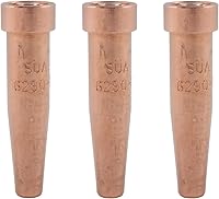 Vista 1 de SÜA - (3 PACK) SÜA - Punta de corte de acetileno serie 6290 - Compatible con antorchas Harris. Tallas: 00, 0 y 1