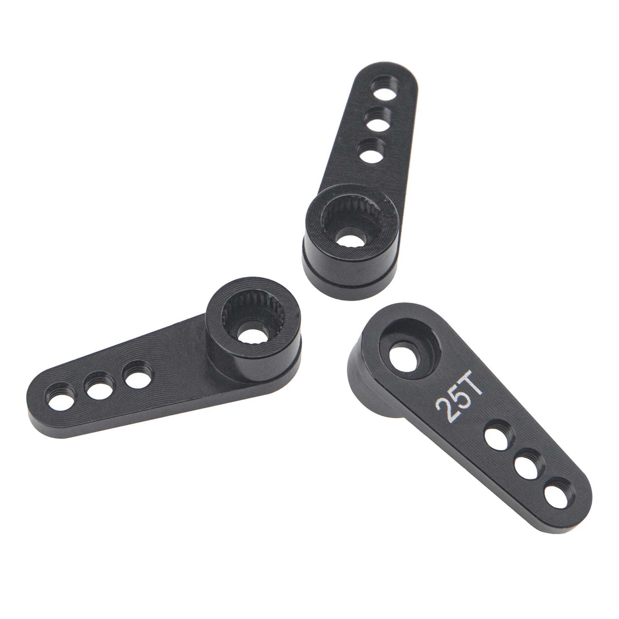 Bracci Servo In Metallo 25T Per RC – Compatibili Futaba, Savox, Xcore, HSP – 2 Pezzi Viola - Foto 3