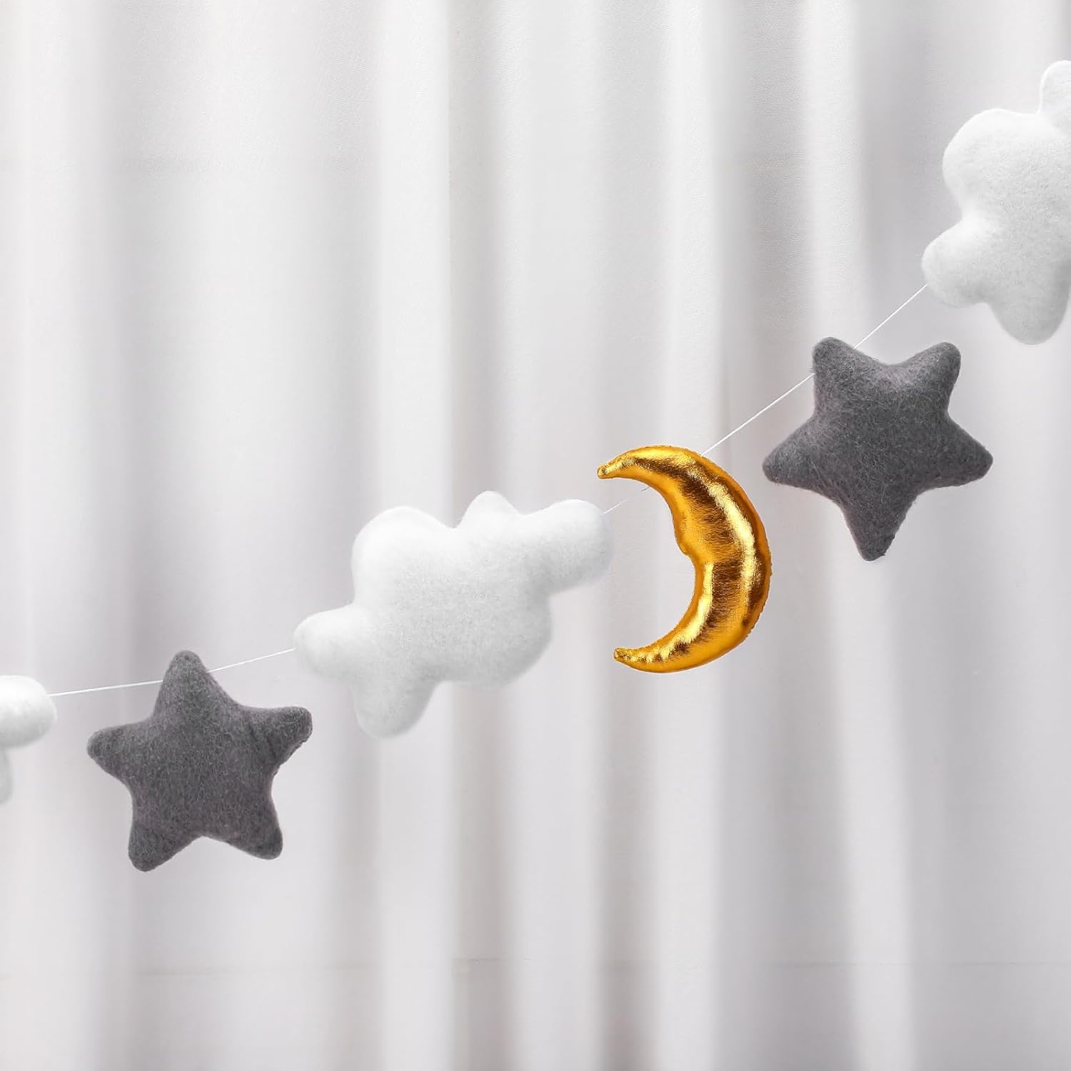 Felt Cloud Garland Set