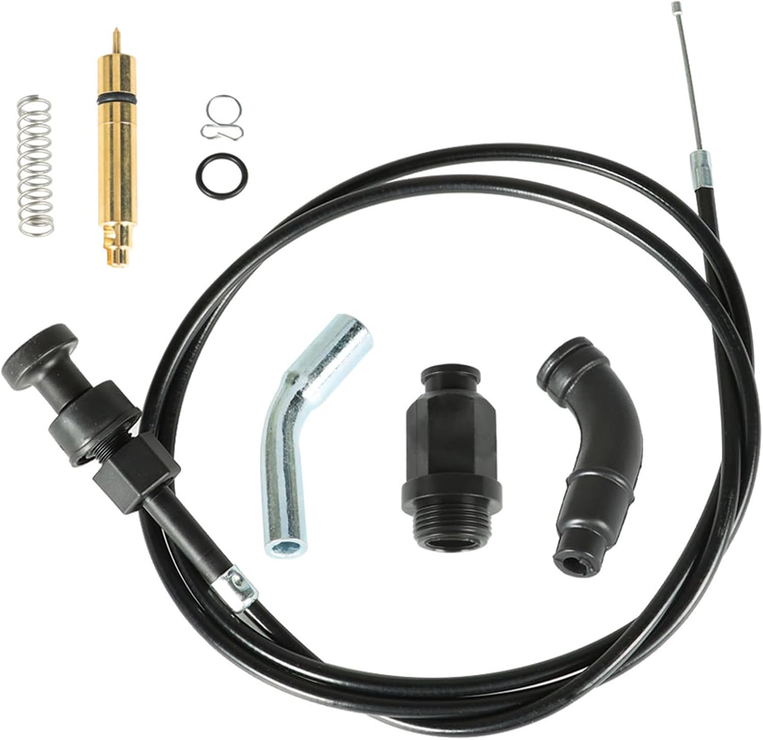 marddpair Choke Cable and Valve Plunger Kit Replacement for Honda Foreman 500 TRX500FA TRX500FGA TRX500FPA 2001-2013