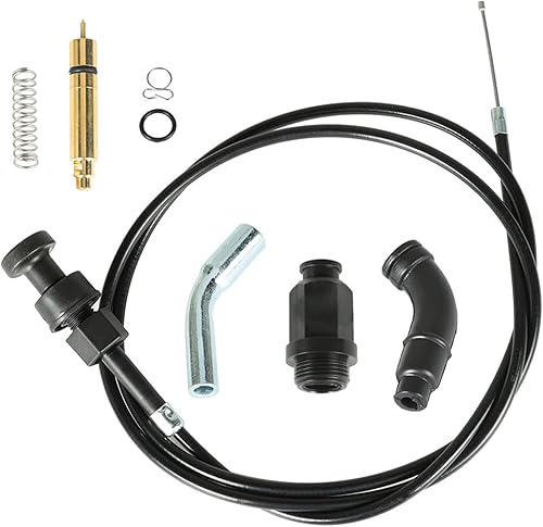 Miniatura 3 de Kit de cable de estrangulador y émbolo de válvula de repuesto para Honda Foreman Rubicon 500 TRX500FA TRX500FGA TRX500FPA 2001-2013