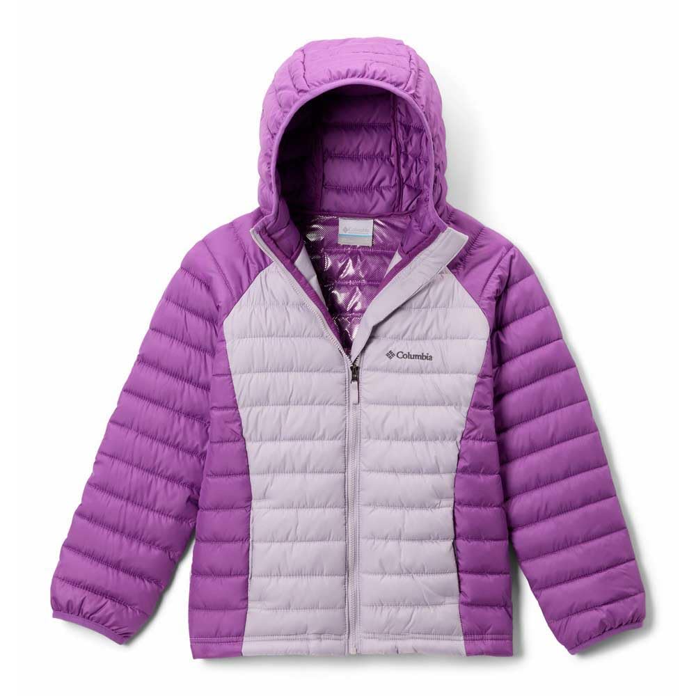 Columbia Mädchen Powder Lite 2 Kapuzenjacke Hooded Puffer Jacket (1er Pack)