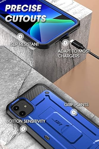 Supcase Unicorn Beetle Pro Series Case Designed For Iphone 11 6.1 Inch (2019 Release), Built-In Screen Protector Full-Body Rugged Holster Case (Royal Blue) #TOP5