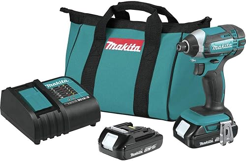 Makita XDT11SY 18V LXT Kit de destornillador de impacto inalámbrico compacto de iones de litio (1.5Ah)
