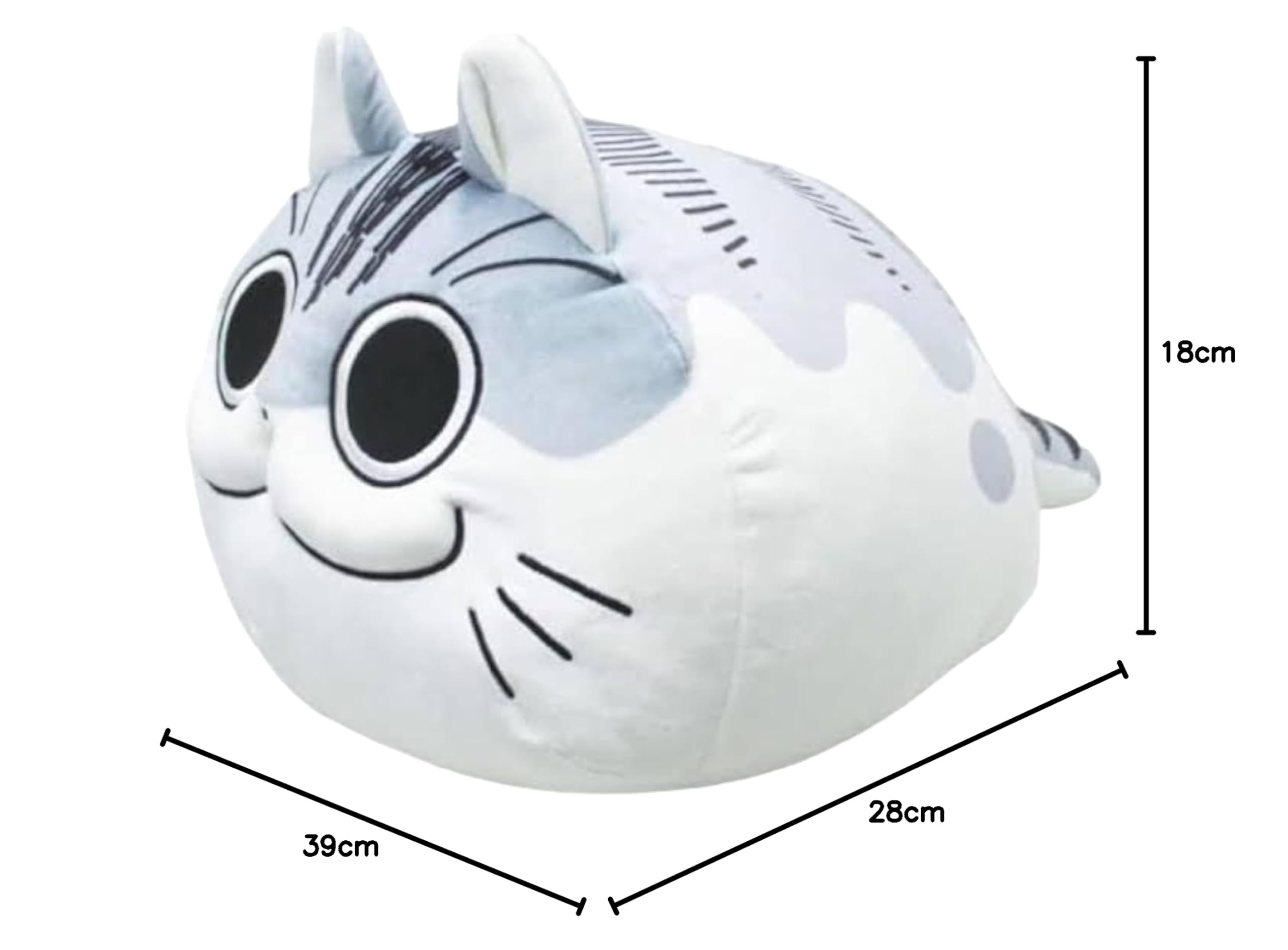 Amazon.co.jp: キュルガ ぬいぐるみ クッション 夜は猫といっしょ