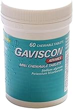 GAVISCON Advance Mint CHEWABLE Tablets 60 Pack (Mint)