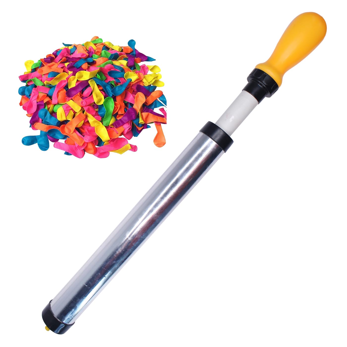 EKAN Big Size High-Pressure Pichkari Water Gun Toy Easy to Hold in Kids Hands Non-Toxic Water Play Toy Pump with 50Pcs Balloons Multicolour Pack of 1 (B0CWLBLHT5) Amazon Price History, Amazon Price Tracker