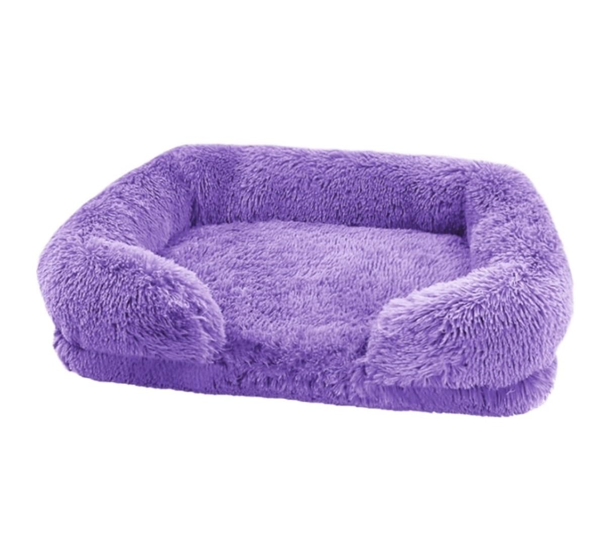 Cuscino per Cani Cuccia Ortopedica per Cani per Cani di Taglia Media. Fondo Antiscivolo con Rivestimento Sfoderabile Lavabile Cuccia per Gatti Divanetto (Color : A, Size : 50 * 40 * 14cm)