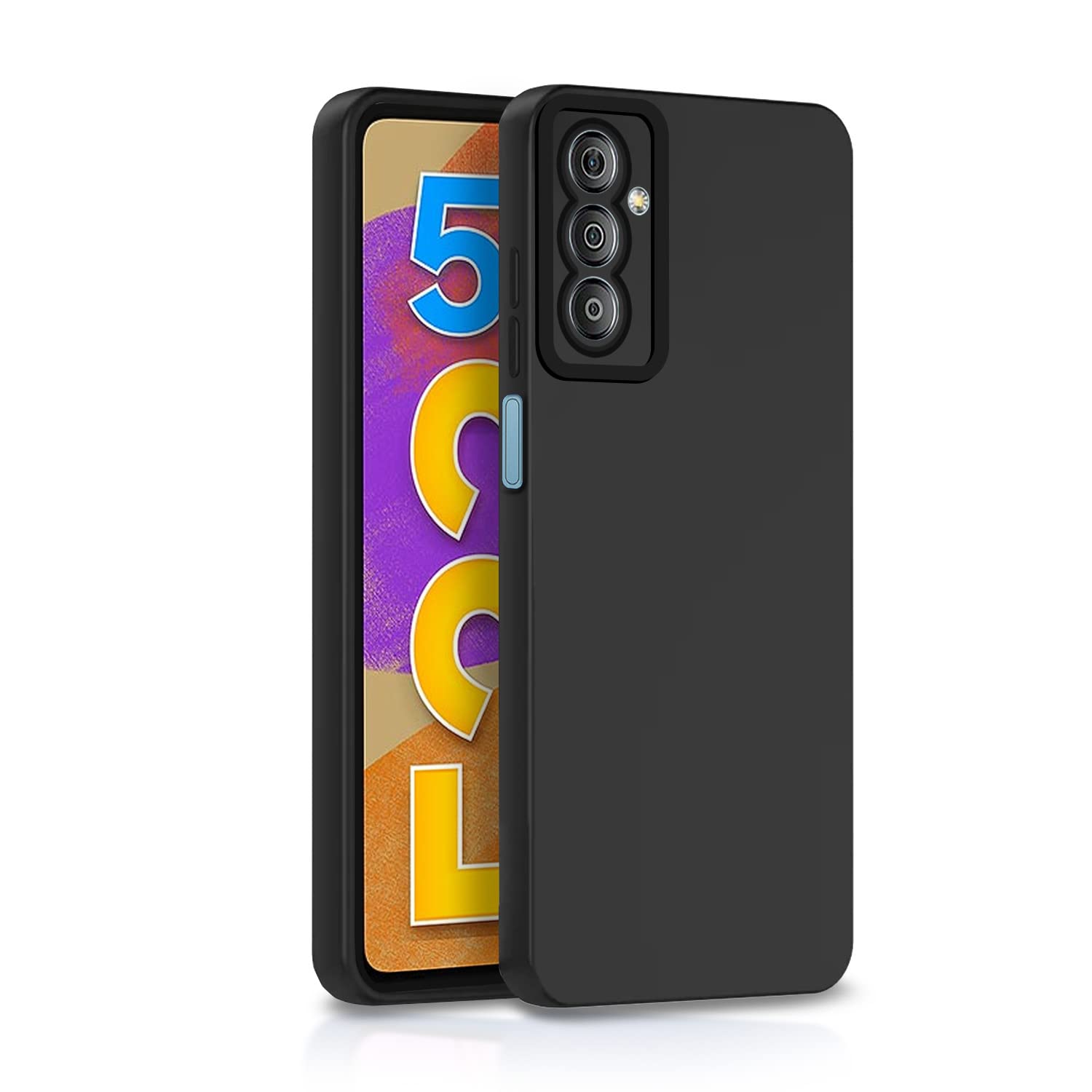 Pikkme Samsung Galaxy F23 5G Back Cover Soft Matte Liquid Silicone TPU | Camera Protection | Shockproof Slim Back Case for Samsung Galaxy F23 5G (Black) (B0B1QKDFK4) Amazon Price History, Amazon Price Tracker
