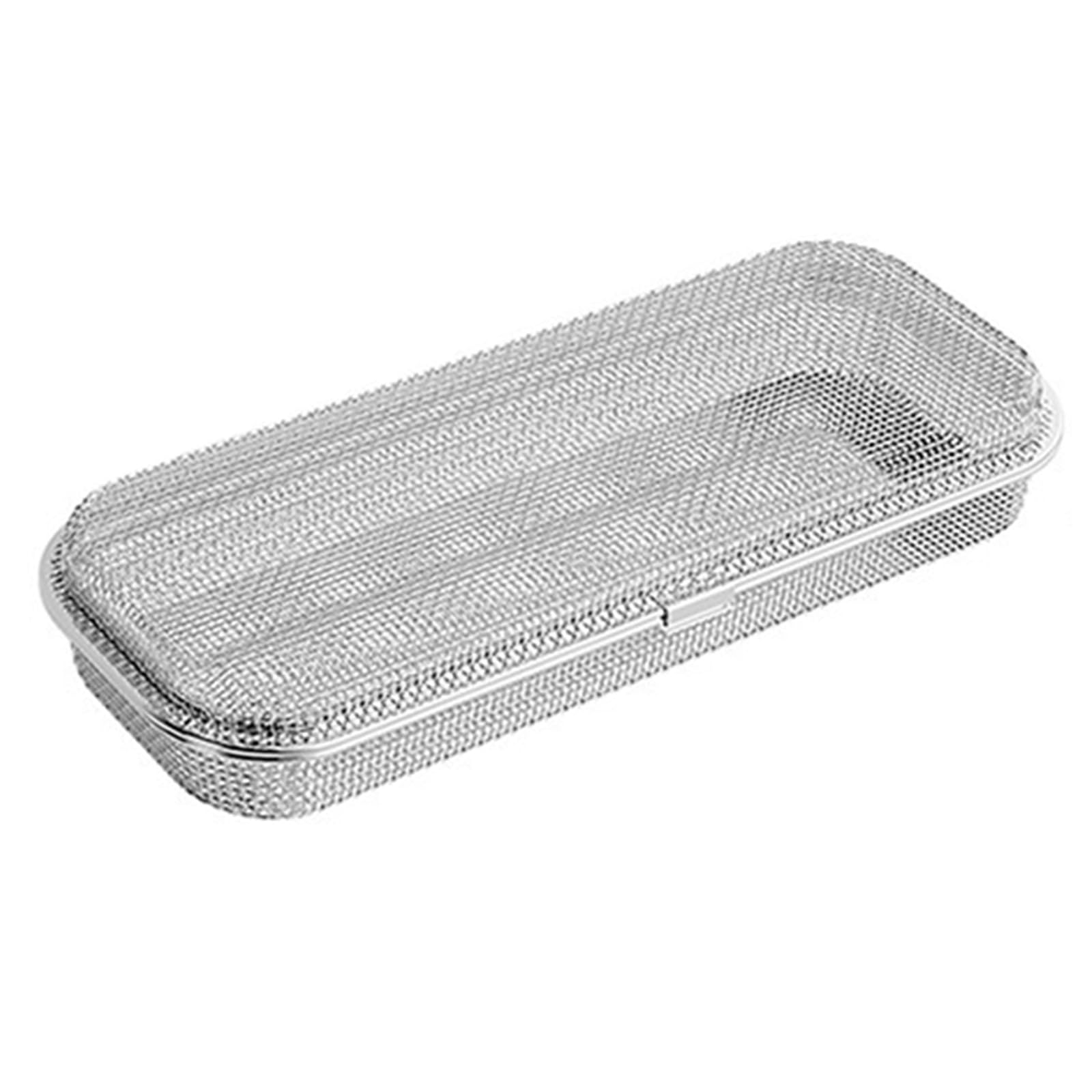 Msioytog Stainless Steel Cutlery Organiser Cleaning Basket for Organizing Spoons Chopsticks Kitchen Utensil Drying Rack Cutlery Organiser