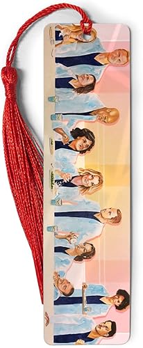 Marcapáginas regla de metal gris anatomía de lectura librería serie de medidas borlas para libros bibliófilo regalo lectura adornos de Navidad