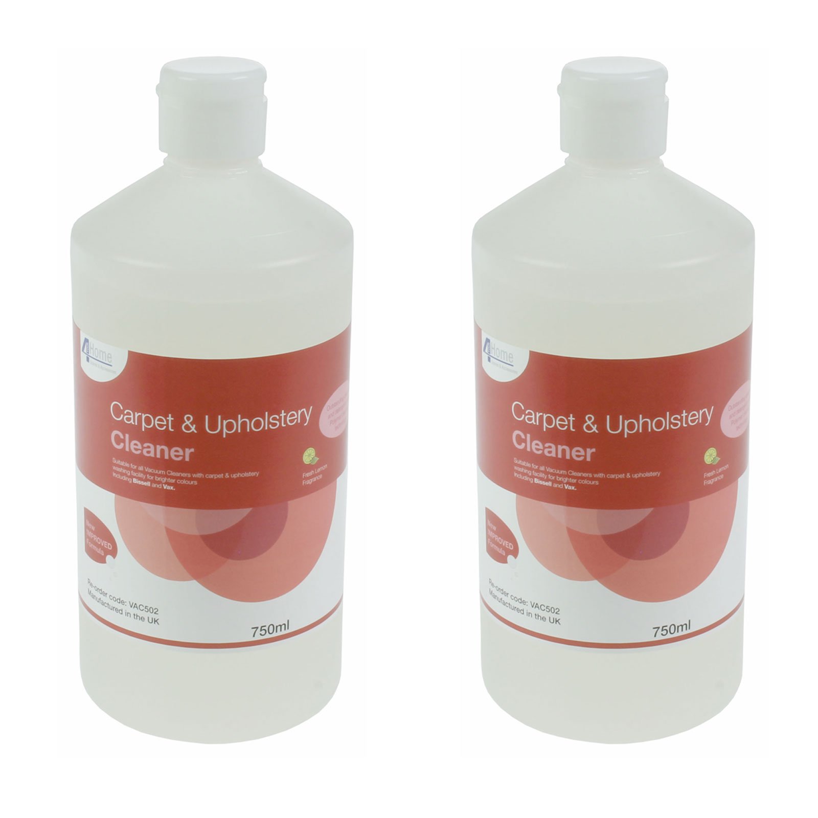 VACSPARE Carpet Washer Cleaner & Upholstery Cleaning Shampoo Detergent Citrus Fresh (2)