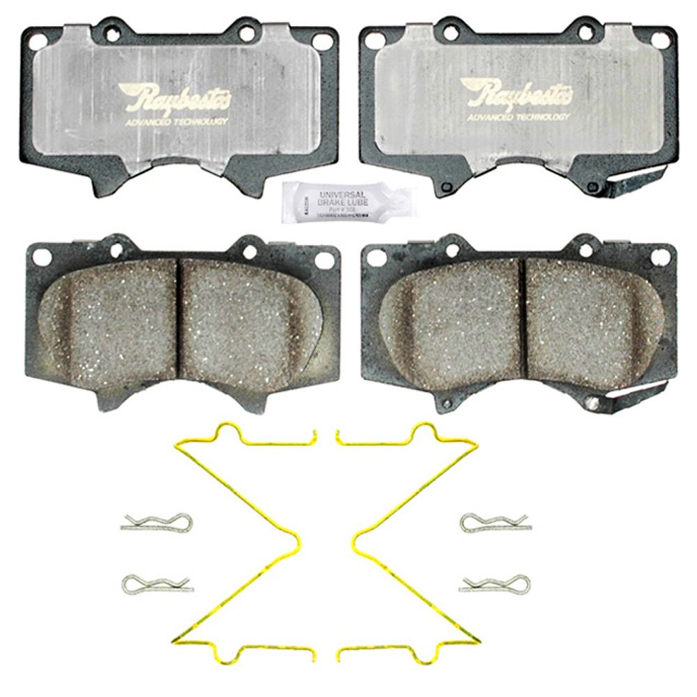 Raybestos ATD976C Advanced Technology Ceramic Disc Brake Pad Set