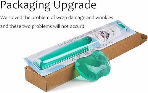 Miniatura 6 de Juego de reposamuñecas de teclado de gel de silicona más almohadilla de soporte de muñeca para teclado y mouse para oficina, computadora, laptop,