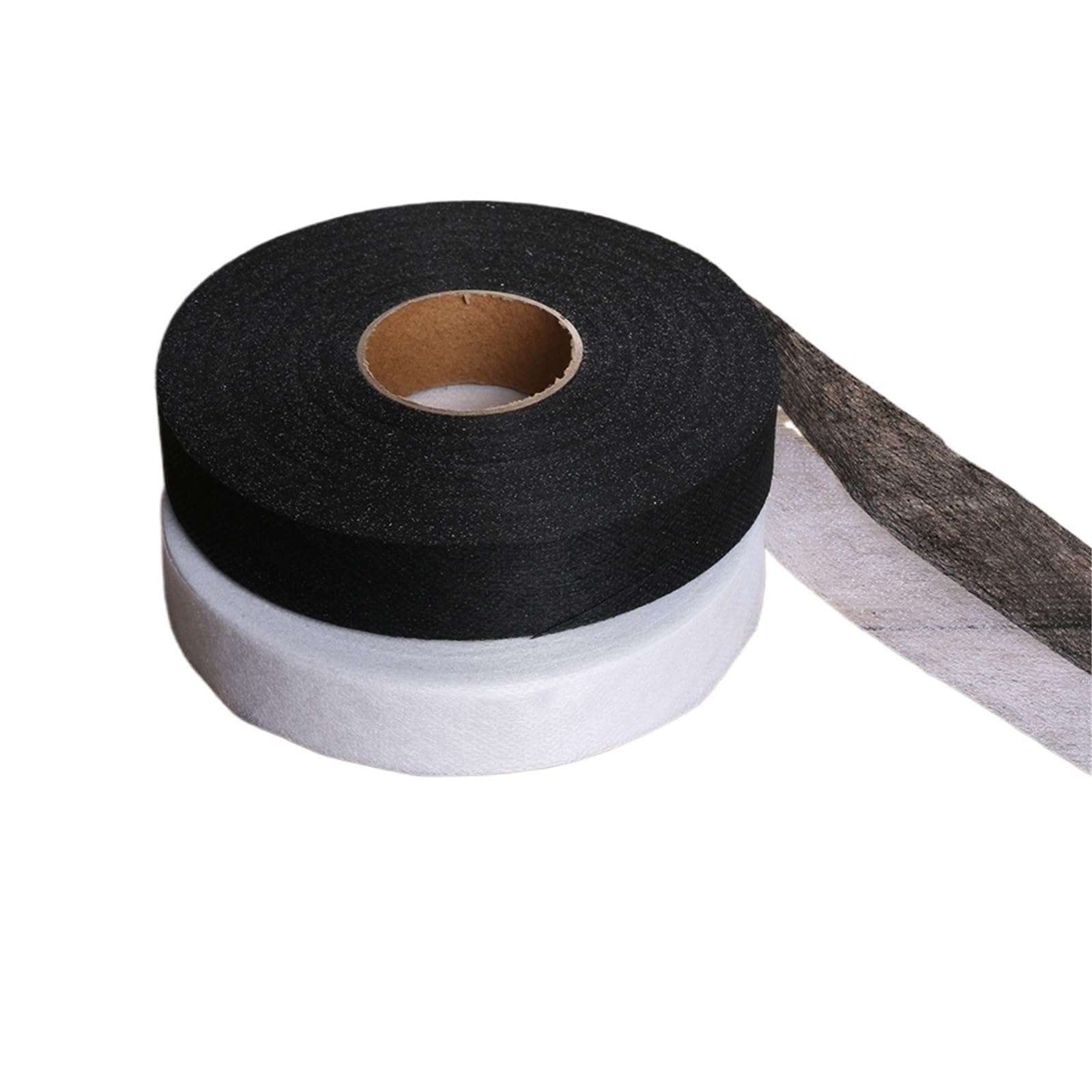 Lot de 10 rouleaux de 100 mètres/pièce - Ruban adhésif unilatéral pour repassage, couture, ourlet d'enveloppe, insert en tissu non tissé