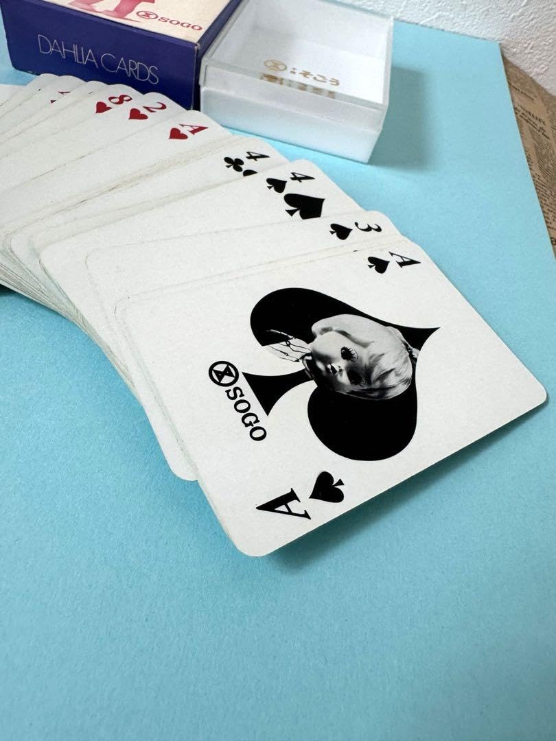 Amazon.co.jp: そごう ダリアちゃん トランプ カード レトロ : おもちゃ