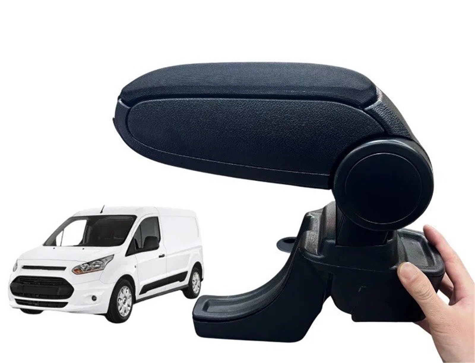 Hguvsjd Armrest Box For For Courier 2015-2018 Vehicle Armrest Textile Custom Center Console Storage Box Car Armrests