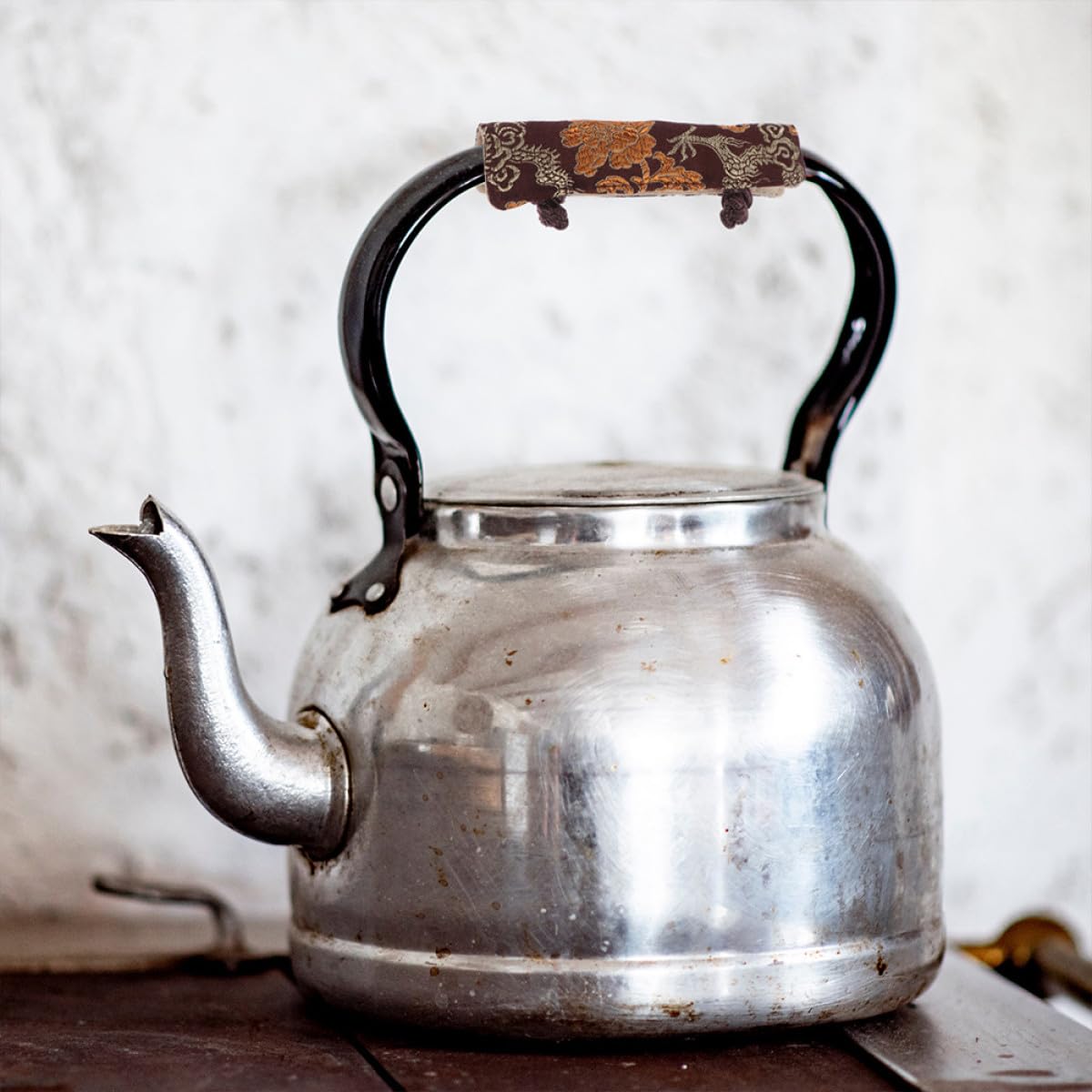 Cubierta del Mango Tetera Antiquemaduras de Tela, 2 Piezas Diseño Elegante y Funcional para Proteger Asas y Facilitar el Agarre Cocina