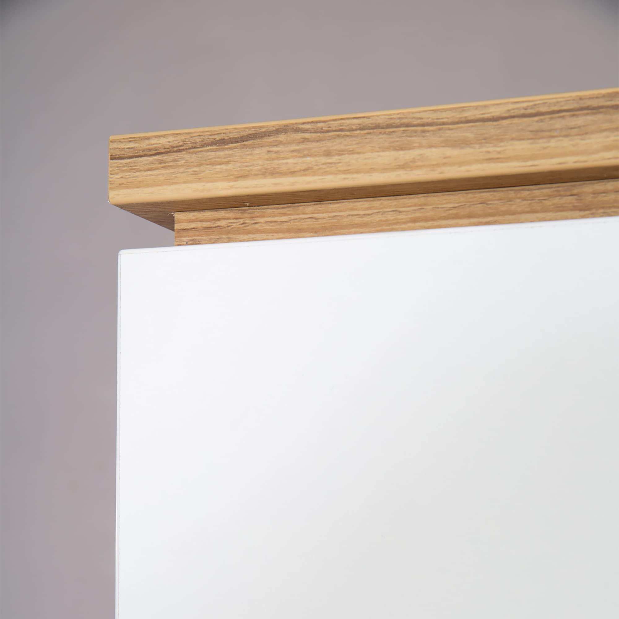 roba Kleiderschrank Finn 3 Türen 2 Schubladen weiß Soft Close-Technik Drehtürenschrank