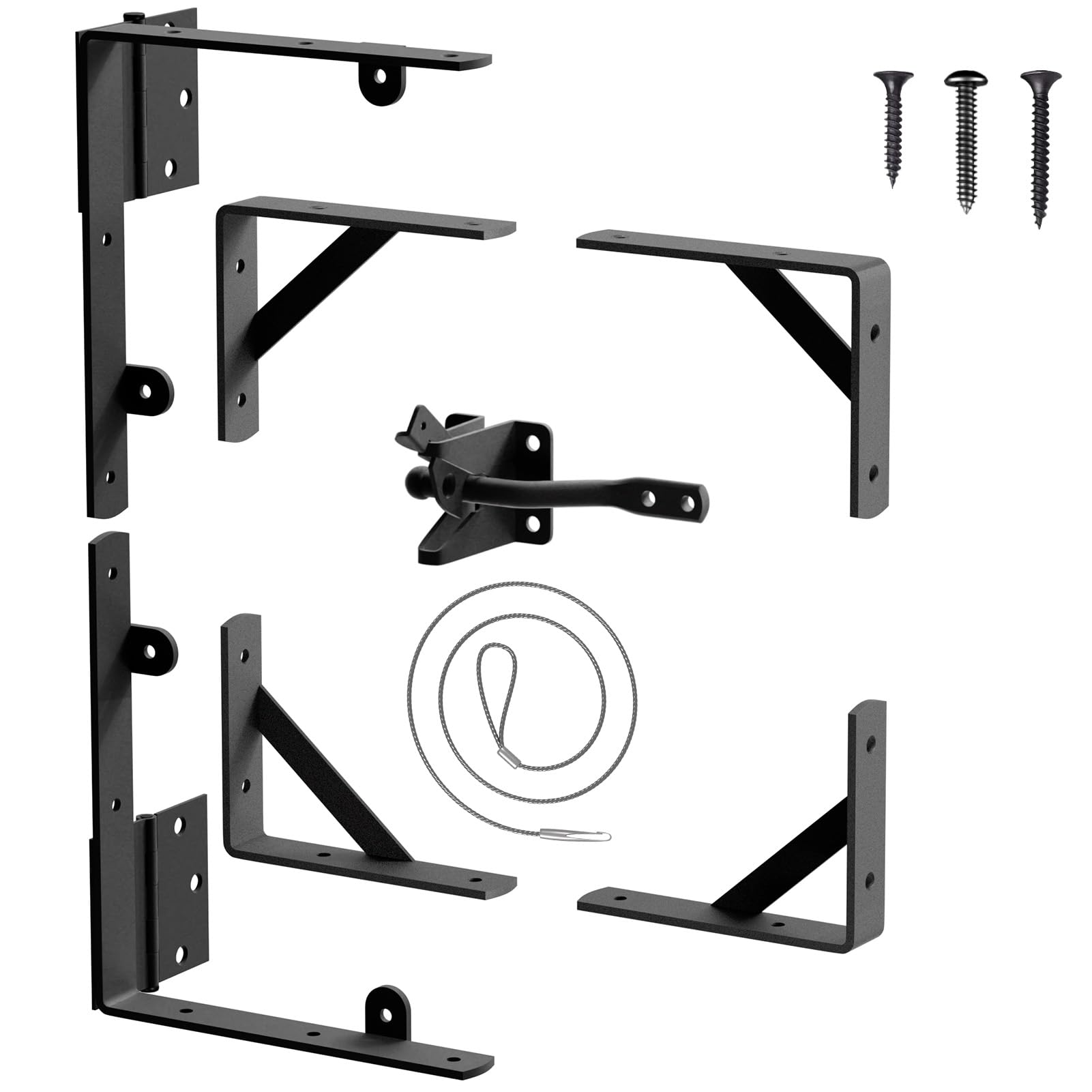 Buy MROCO Anti Sag Gate Kit with SelfLocking Gate Latch HeavyDuty