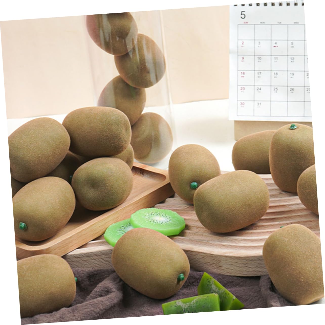 Faux Fruits ABS Réalistes Et Délicats, Accessoires De Simulation De