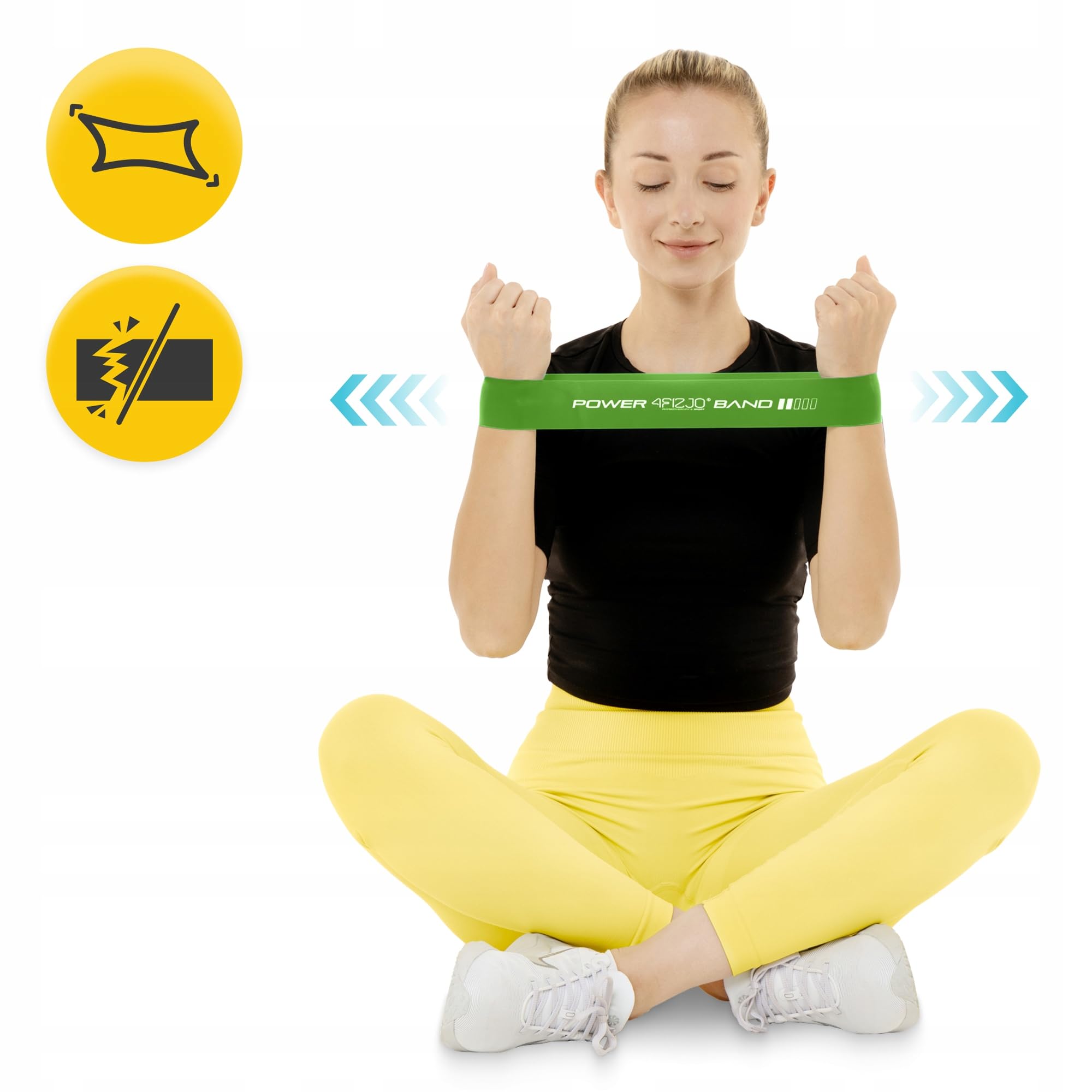 GUMY OPOROWE ZESTAW 5 SZT. DO ĆWICZEŃ ROZCIĄGANIA TRENINGU MINI BAND 30 CM