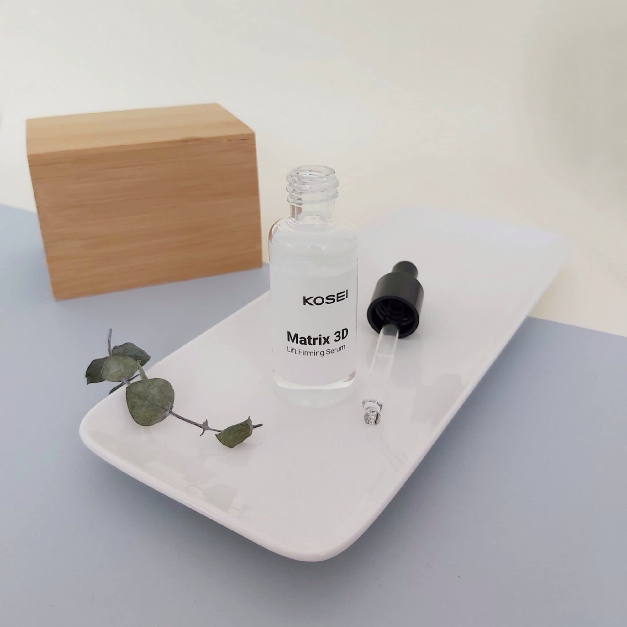 Kosei - Zestaw do kuracji przeciwstarzeniowej - z komórkami VM Premium - krem przeciwzmarszczkowy 50 ml + Matrix 3D Lift Serum ujędrniające 30 ml - efekt liftingu twarzy - wegański - bezalkoholowy - bez silikonu - unisex
