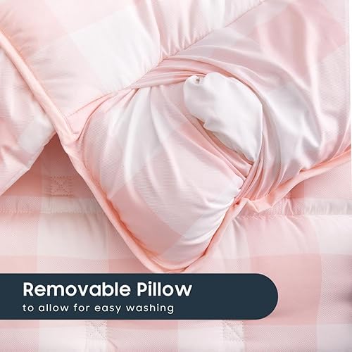 Miniatura 4 de Wake In Cloud - Toddler Nap Mat with Pillow and Blanket, for Kids Boys Girls Ages 3 Plus in Kindergarten Daycare Preschool, Roll Up Sleeping Bag,