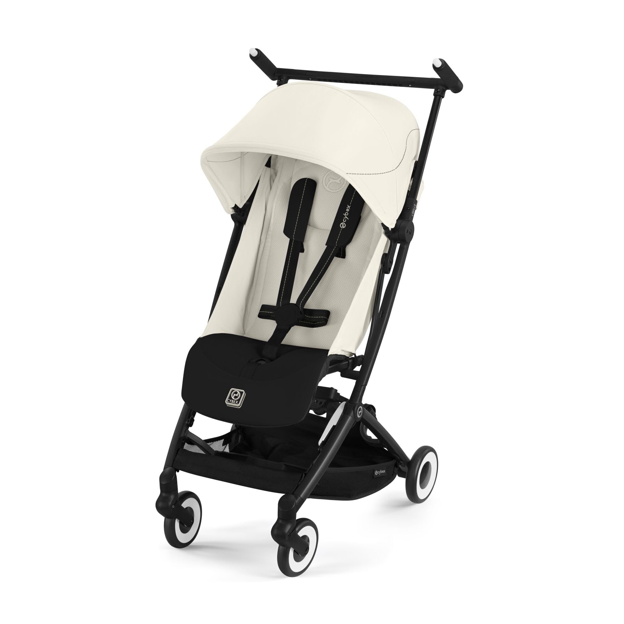 Ultra Compact Stroller Libelle - Canvas - Cybex White Cybex Gold